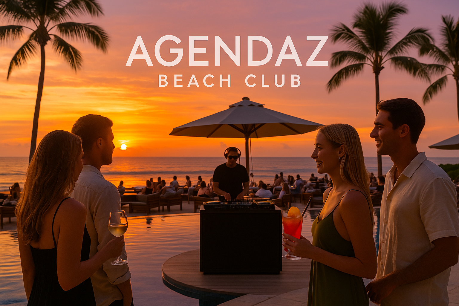 Agendaz Beach Club Bali – Sunset dan Musik di Nusa Dua