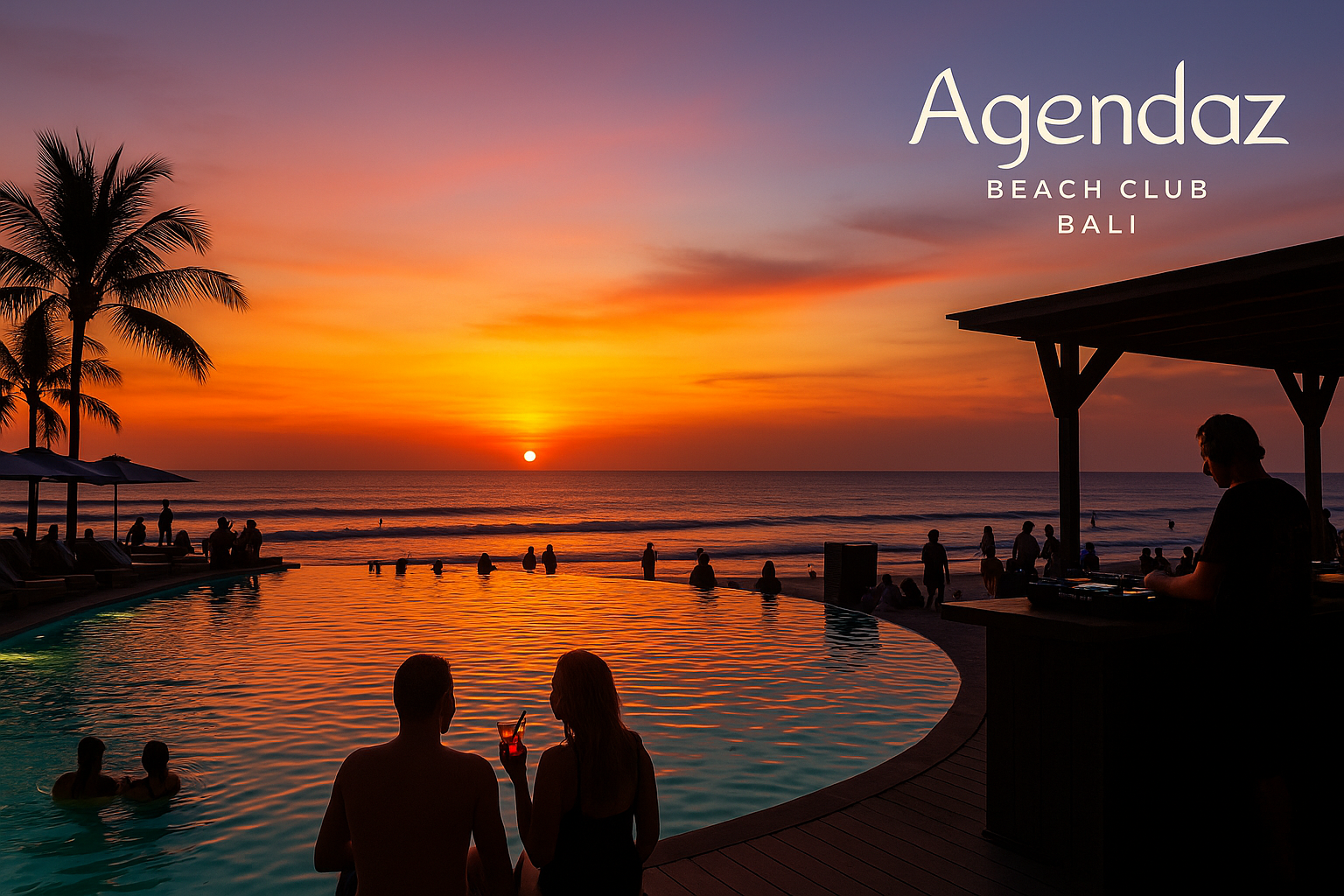 Agendaz Beach Club Bali – Surga Tropis untuk Sunset & Party Sejati.